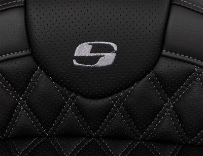 Sadel Saddlemen Roadsofa Lattice Sofa med ryggstöd Touring 08-24 grå