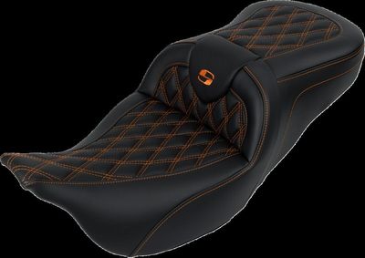 Sadel Saddlemen Roadsofa Lattice Sofa med ryggstöd Touring 08-24 orange