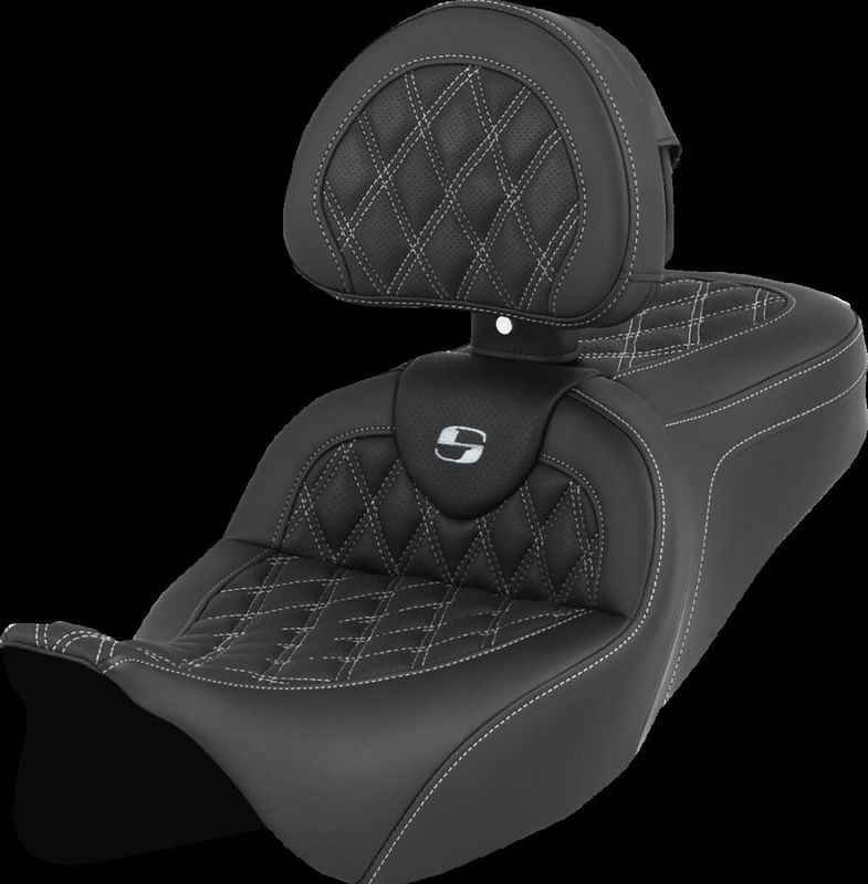 Sadel Saddlemen Roadsofa Lattice Sofa med ryggstöd Touring 08-24 vit