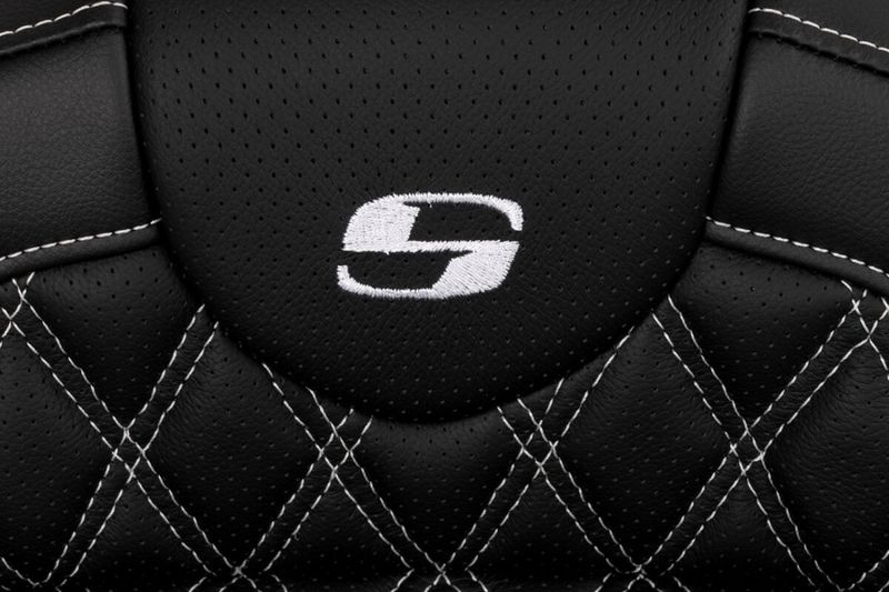 Sadel Saddlemen Roadsofa Lattice Sofa med ryggstöd Touring 08-24 vit
