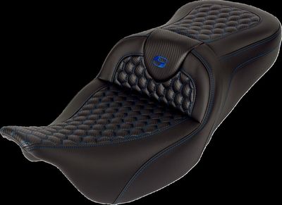 Sadel Saddlemen Honeycomb Roadsofa Sofa blå Touring 08-24 808-07B-189B1