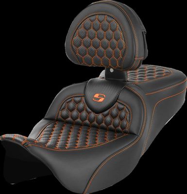 Sadel Saddlemen Honeycomb Roadsofa Sofa orange Touring 08-24 808-07B-189B3