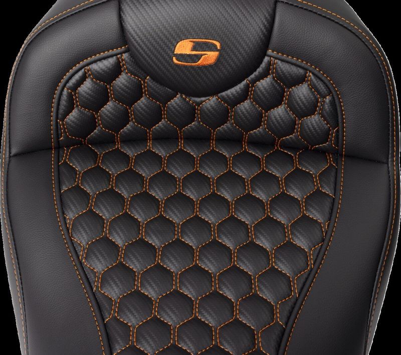 Sadel Saddlemen Honeycomb Roadsofa Sofa orange Touring 08-24 808-07B-189B3