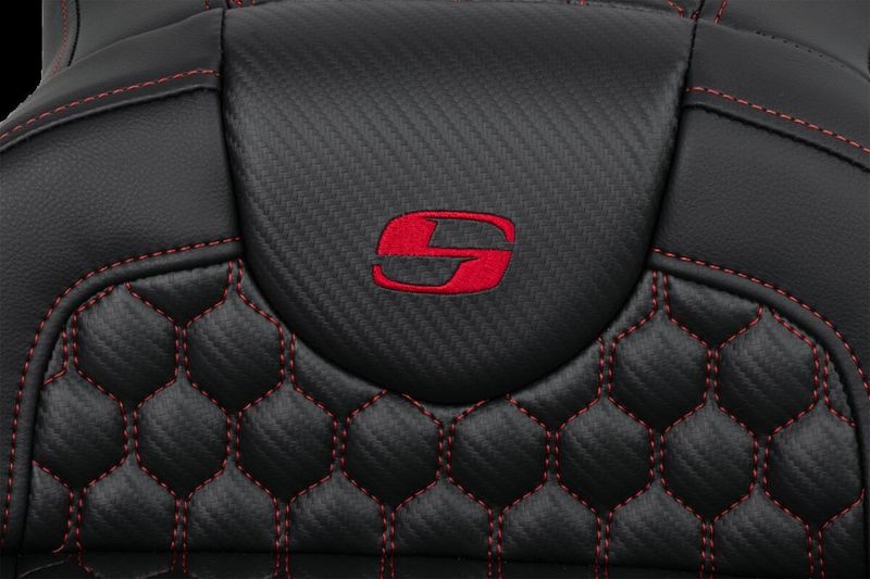 Sadel Saddlemen Honeycomb Roadsofa Sofa röd Touring 08-24 808-07B-19004