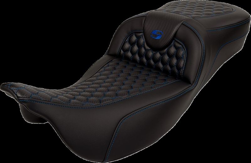 Sadel Saddlemen Honeycomb Roadsofa Sofa blå Touring 08-24 808-07B-19001