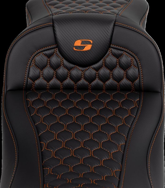 Sadel Saddlemen Honeycomb Roadsofa Sofa orange Touring 08-24 808-07B-19003