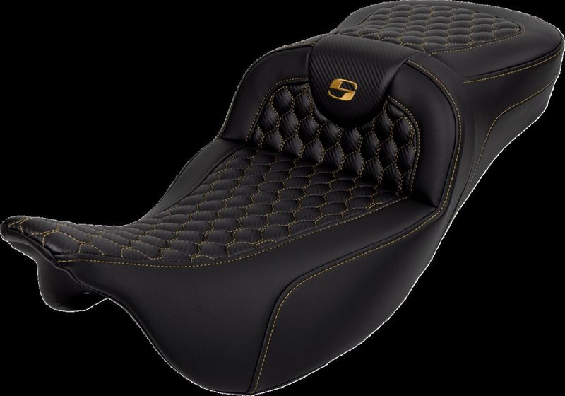 Sadel Saddlemen Honeycomb Roadsofa Sofa guld Touring 08-upp 808-07B-19007
