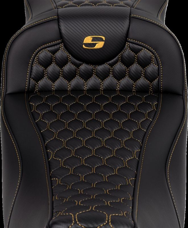 Sadel Saddlemen Honeycomb Roadsofa Sofa guld Touring 08-upp 808-07B-19007