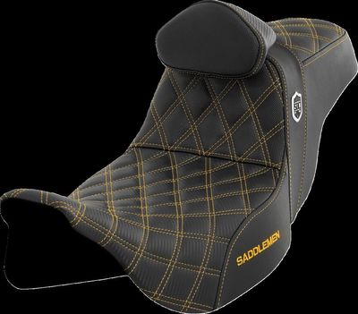Sadel handtag Saddlemen SDC guld Touring 08-24 SC80807GOLRT