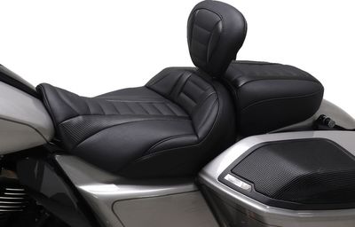 Solosadel Mustang svart Touring 23-upp