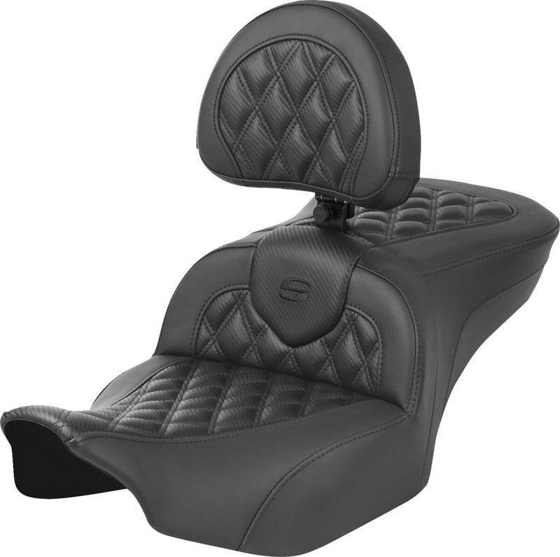Sadel Saddlemen Roadsofa Lattice kolfiber Touring 23-upp
