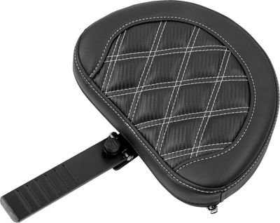Sadel Saddlemen Roadsofa Lattice kolfiber vit Touring 23-upp 823-07-206B6
