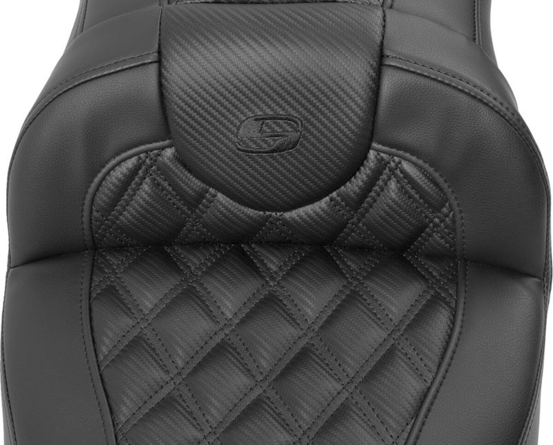Sadel Saddlemen Roadsofa Reach förlängd kolfiber Touring 23-upp 823-07-207B0