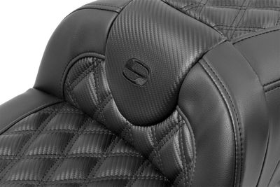 Sadel Saddlemen Roadsofa Reach förlängd kolfiber Touring 23-upp 823-07-207B0