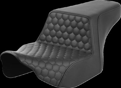 Sadel Saddlemen Honeycomb Step-Up svart Touring 23-upp