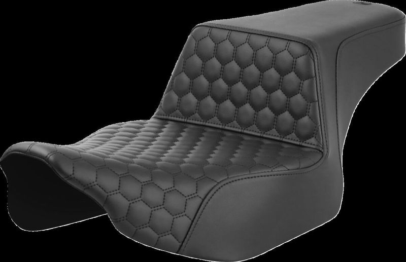 Sadel Saddlemen Honeycomb Step-Up Extendeded Touring 23-upp svart