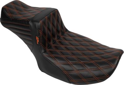 Sadel Le Pera Tailwhip Daddy lång orange Touring 23-upp