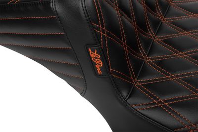 Sadel Le Pera Tailwhip Daddy lång orange Touring 23-upp