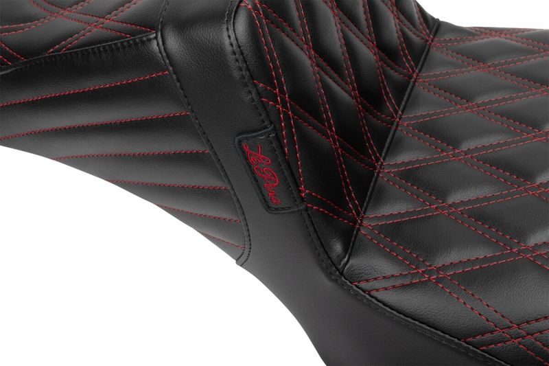 Sadel Le Pera Tailwhip Daddy lång röd Touring 23-upp