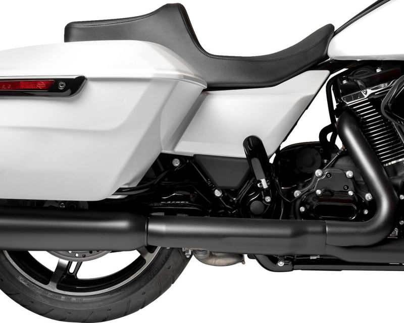 Sadel Drag Specialties Predator III slät vinyl Touring 23-upp