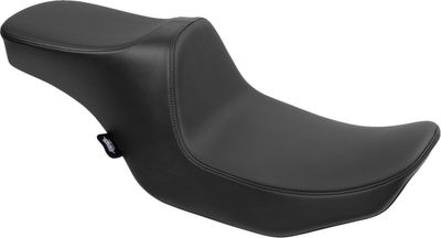 Sadel Drag Specialties Predator III slät läder Touring 23-upp