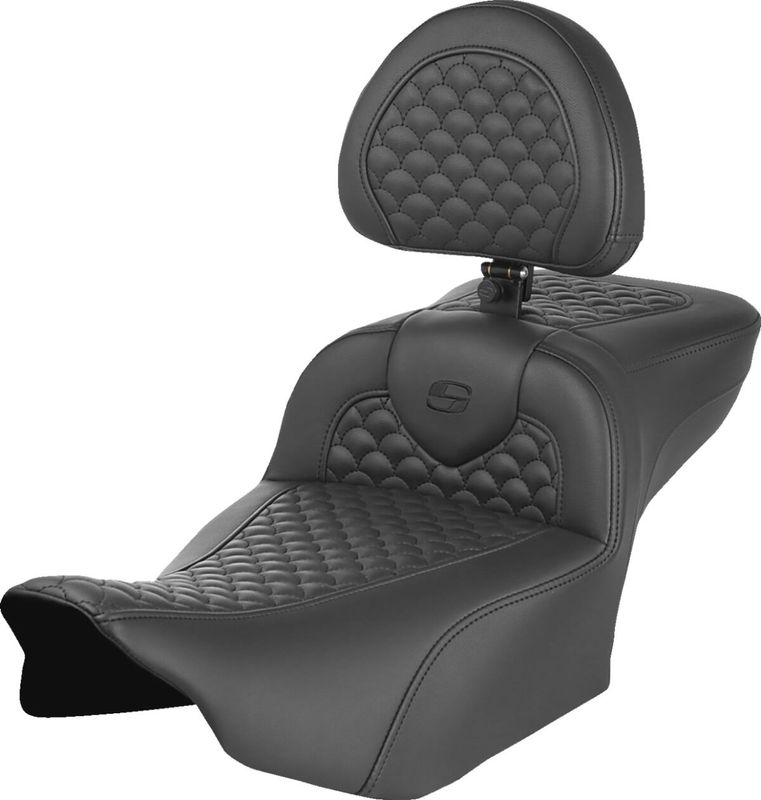 Sadel Saddlemen Dragon RoadSofa Reach W/driver förlängd Touring 23-upp