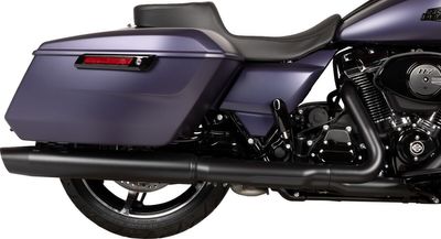 Sadel Drag Specialties Predator 2 Reach förlängd läder Touring 23-upp