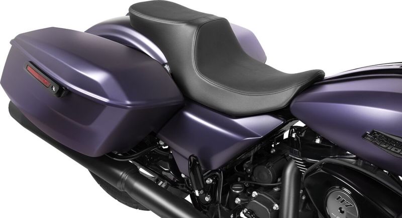 Sadel Drag Specialties Predator 2 slät vinyl Touring 23-upp