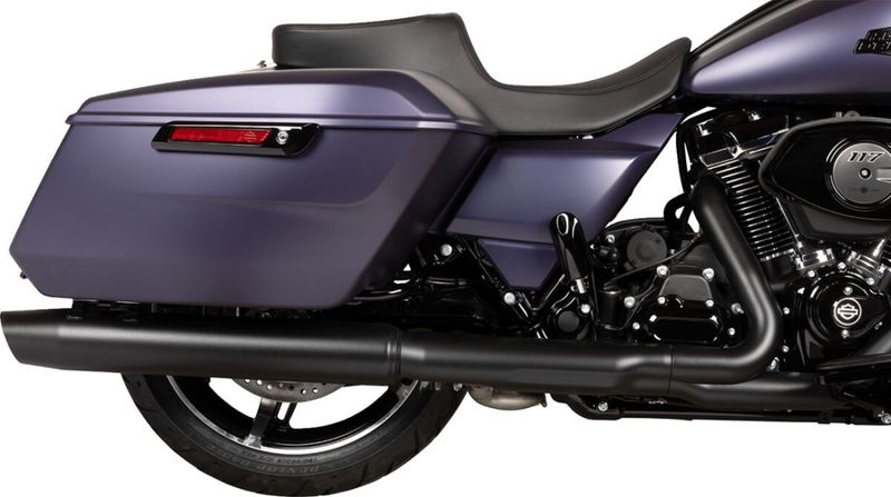 Sadel Drag Specialties Predator 2 slät vinyl Touring 23-upp