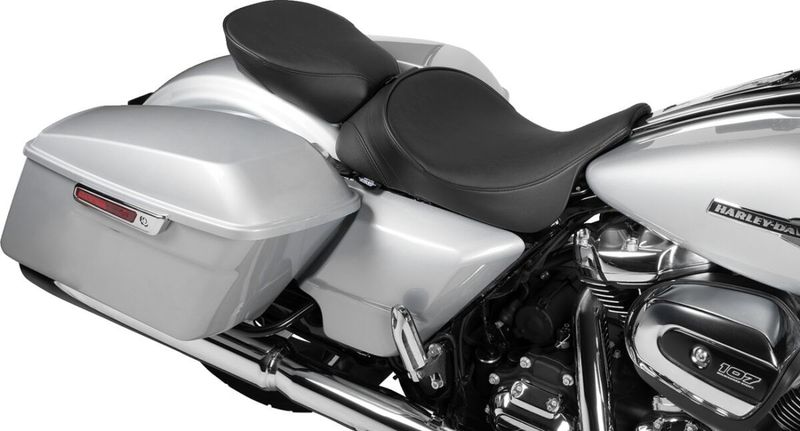 Solosadel bak Drag Specialties slät Touring 96-23