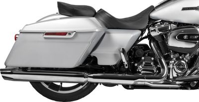 Solosadel bak Drag Specialties dubbel diamond svart Touring 96-23