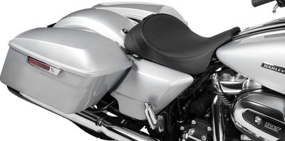 Sadel fram Drag Specialties Option slät Touring 08-24, Trike 14-21