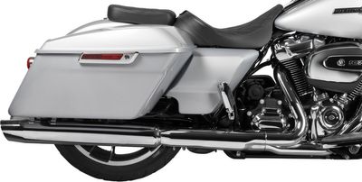 Solosadel bak Drag Specialties dubbel diamond svart Touring 96-24, Trike 14-21