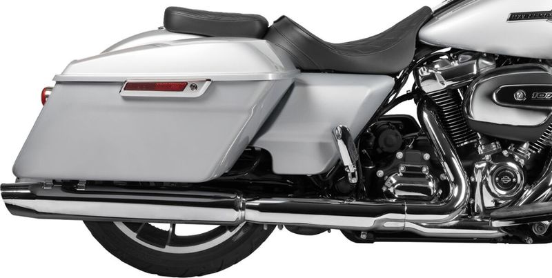 Solosadel bak Drag Specialties dubbel diamond svart Touring 96-24, Trike 14-21