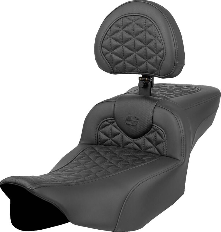 Sadel Saddlemen Reach RoadSofa Tri Gripper W/driver förlängd Touring 23-upp
