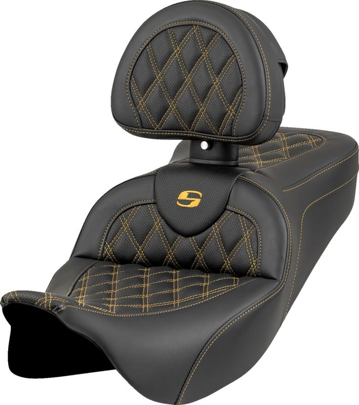 Sadel Saddlemen Roadsofa Sofa guld Touring 08-upp 808-07B-182B7