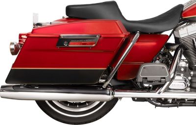 Sadel Drag Specialties Predator 2 dubbel diamond Touring 96-07 svart