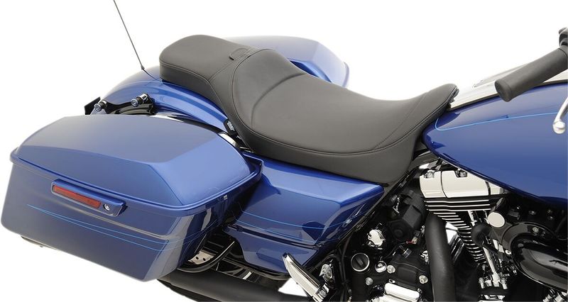 Sadel Drag Specialties Reach 2 Predator förlängd svart Touring 08-24