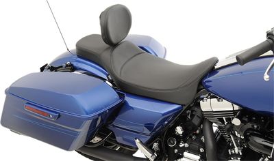 Sadel Drag Specialties Reach 2 Predator förlängd svart Touring 08-24