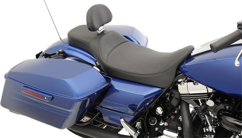 Sadel Drag Specialties Reach 2 Predator förlängd svart Touring 08-24