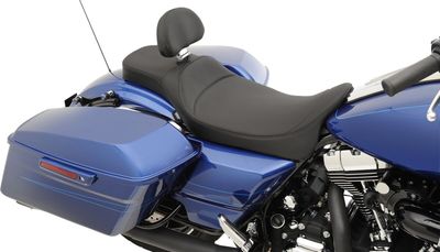 Sadel Drag Specialties Reach 2 Predator förlängd svart Touring 08-24