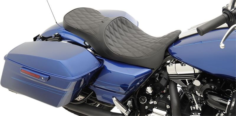 Touringsadel Drag Specialties förare Touring 08-24, Trike 14-21
