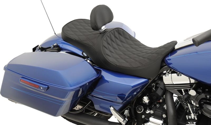 Touringsadel Drag Specialties förare Touring 08-24, Trike 14-21