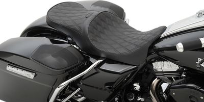 Touringsadel Drag Specialties förare Touring 08-24, Trike 14-21