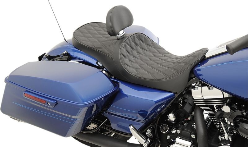 Touringsadel Drag Specialties förare Touring 08-24, Trike 14-21