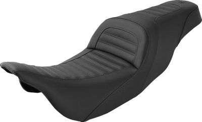 Sadel Saddlemen Pleat Saddlehyde Saddlegel smal svart Touring 07-24, Trike 14-19