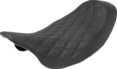 Solosadel Saddlemen Renegade Lattice Saddlegel vinyl svart Touring 08-24, Trike 14-19