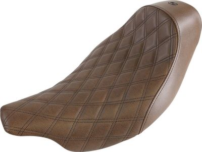 Solosadel Saddlemen Renegade Lattice Saddlegel vinyl brun Touring 07-24, Trike 14-19