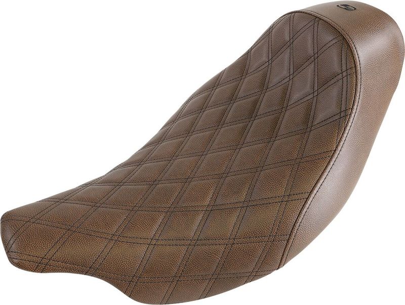 Solosadel Saddlemen Renegade Lattice Saddlegel vinyl brun Touring 07-24, Trike 14-19