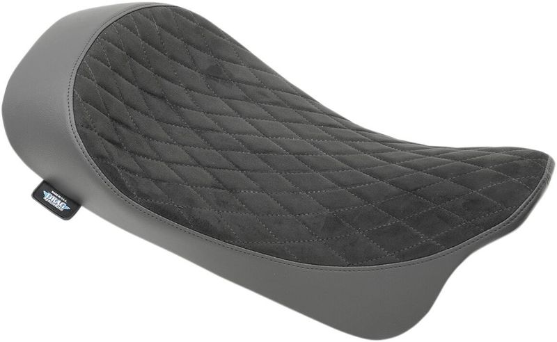Solosadel Drag Specialties EZ-ON Low-Profile diamond svart H-D 08-24